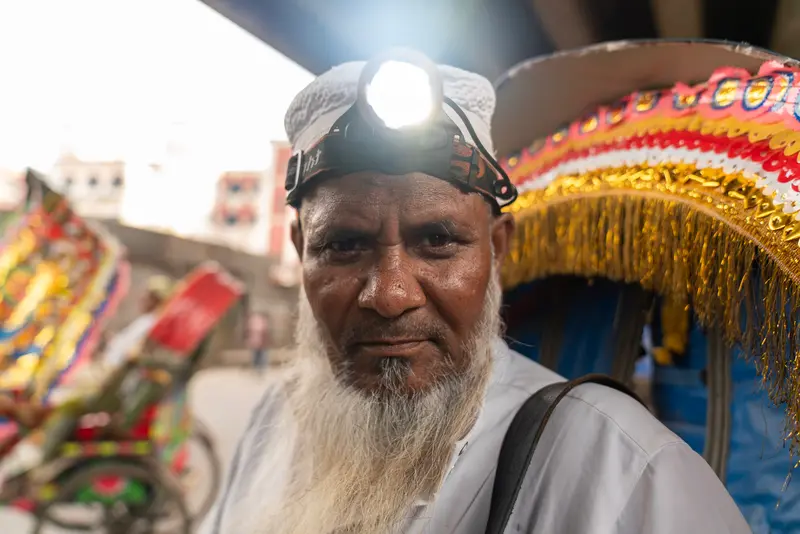 Lamp on His Brow