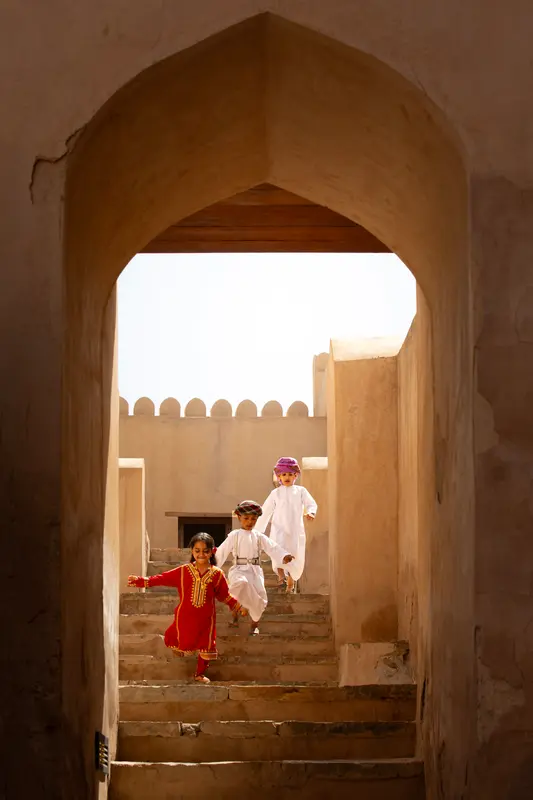Down the Fort Steps