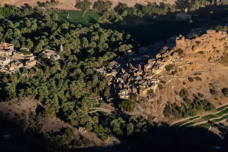 The Old Village at Golden Hour