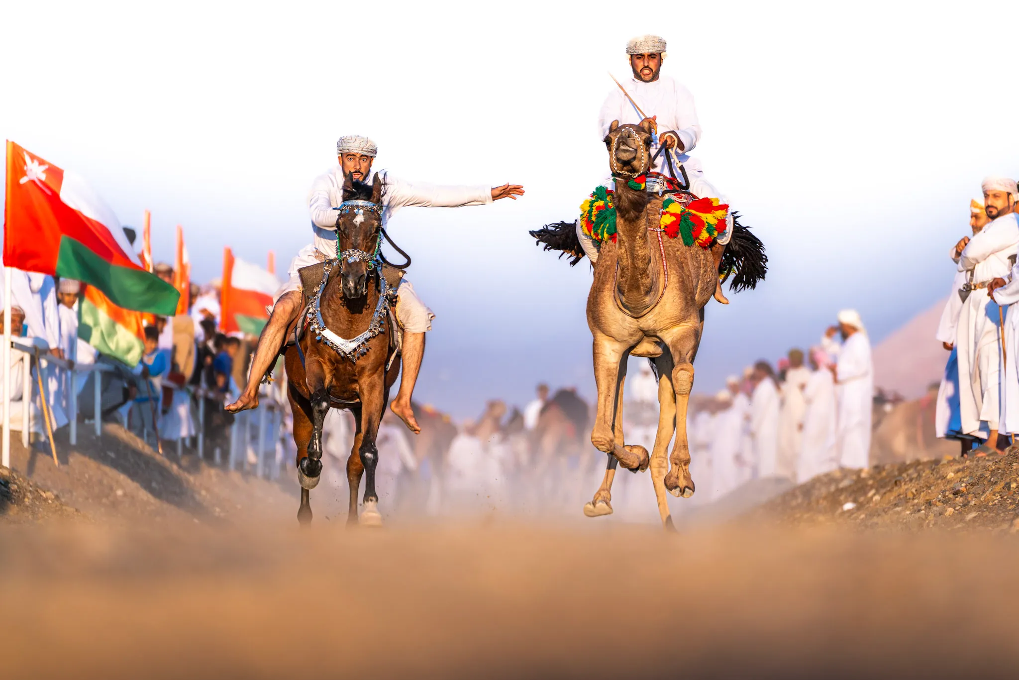 ألوان يوم السباق