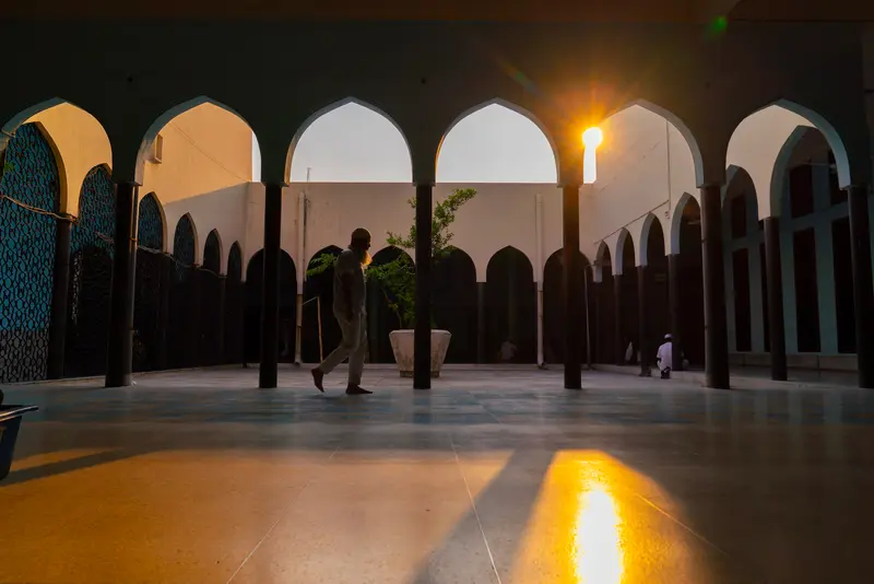 Evening at the Mosque