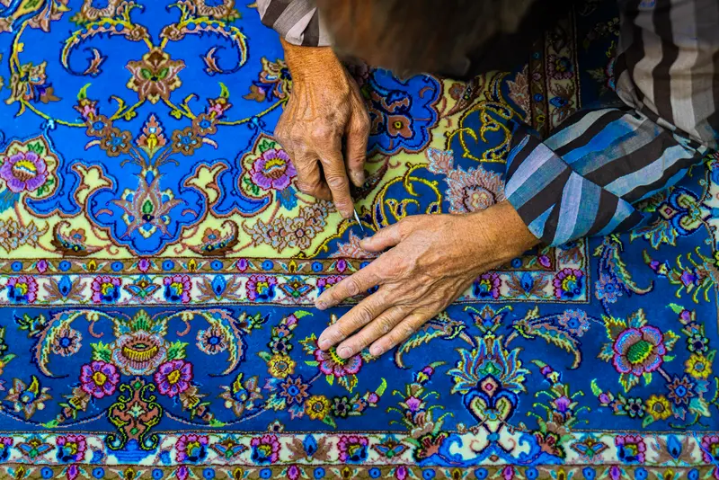 The Block Printer's Hands