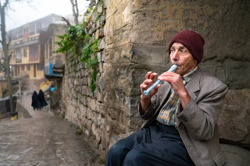 The Flute Player of Masuleh