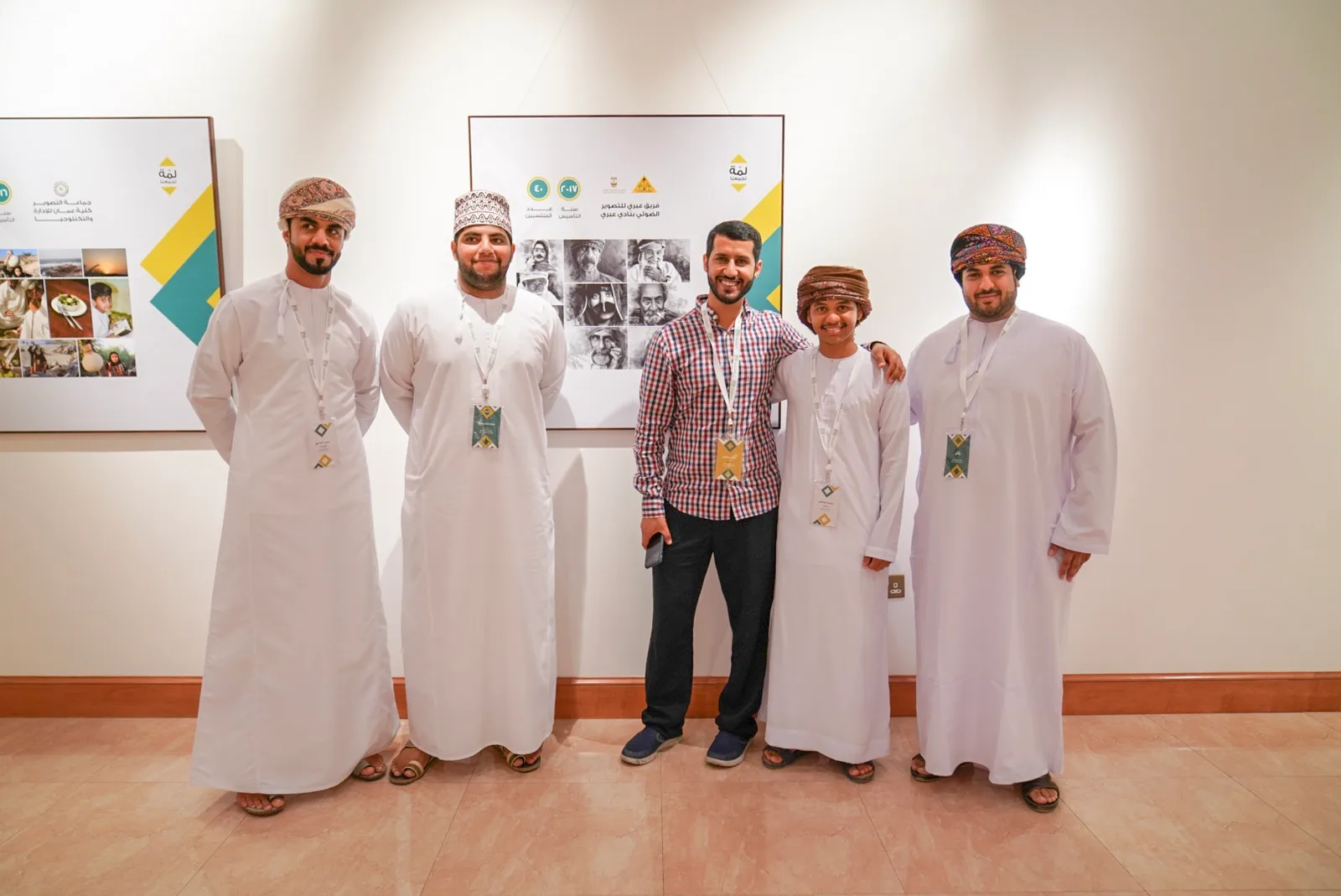 مشاركتي في ملتقى لمّة وحصول فريق عبري على المركز الثالث على مستوى السلطنة